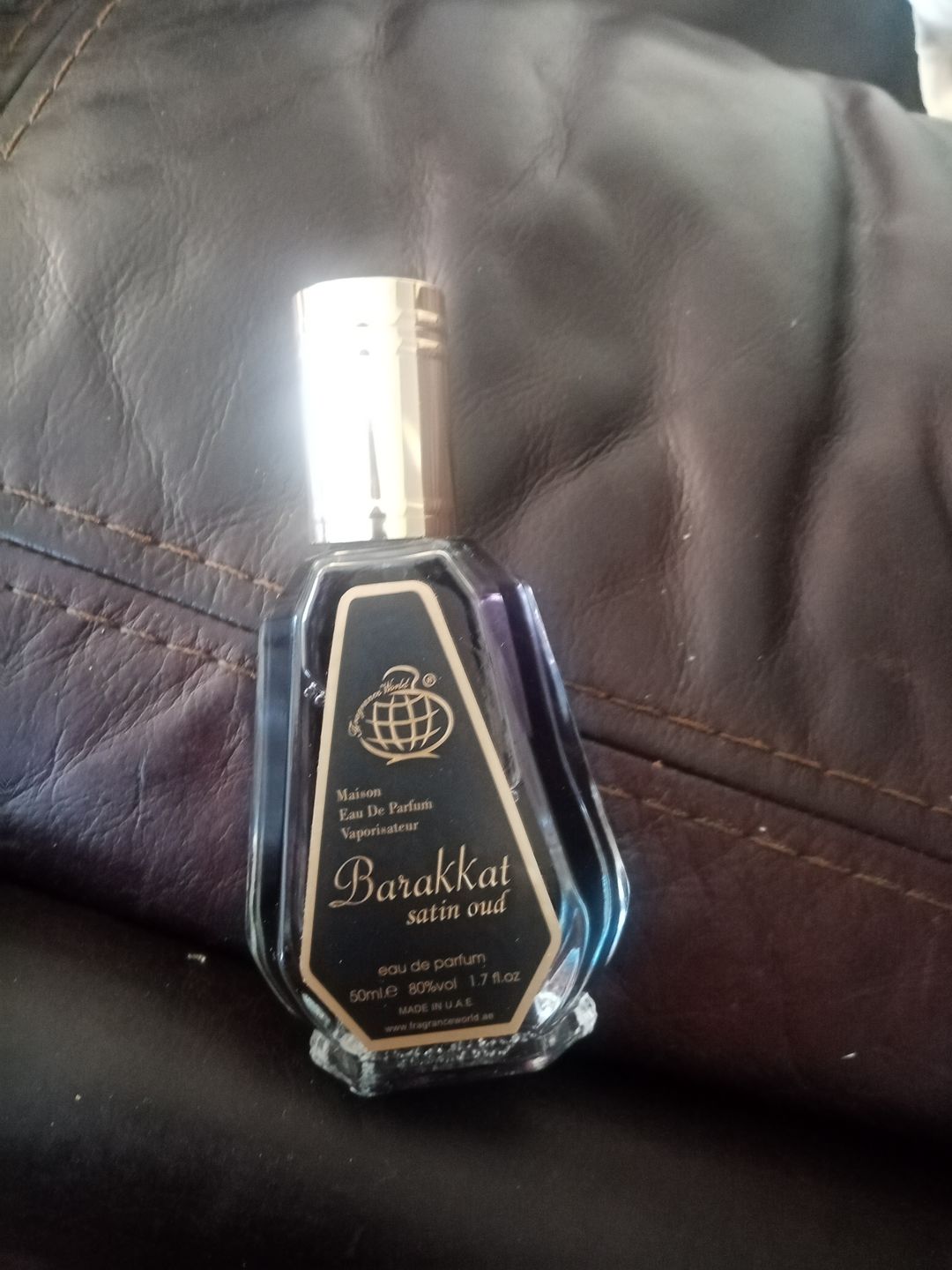 Customer photo review of Barakkat satin oud Eau De Parfum 50ml