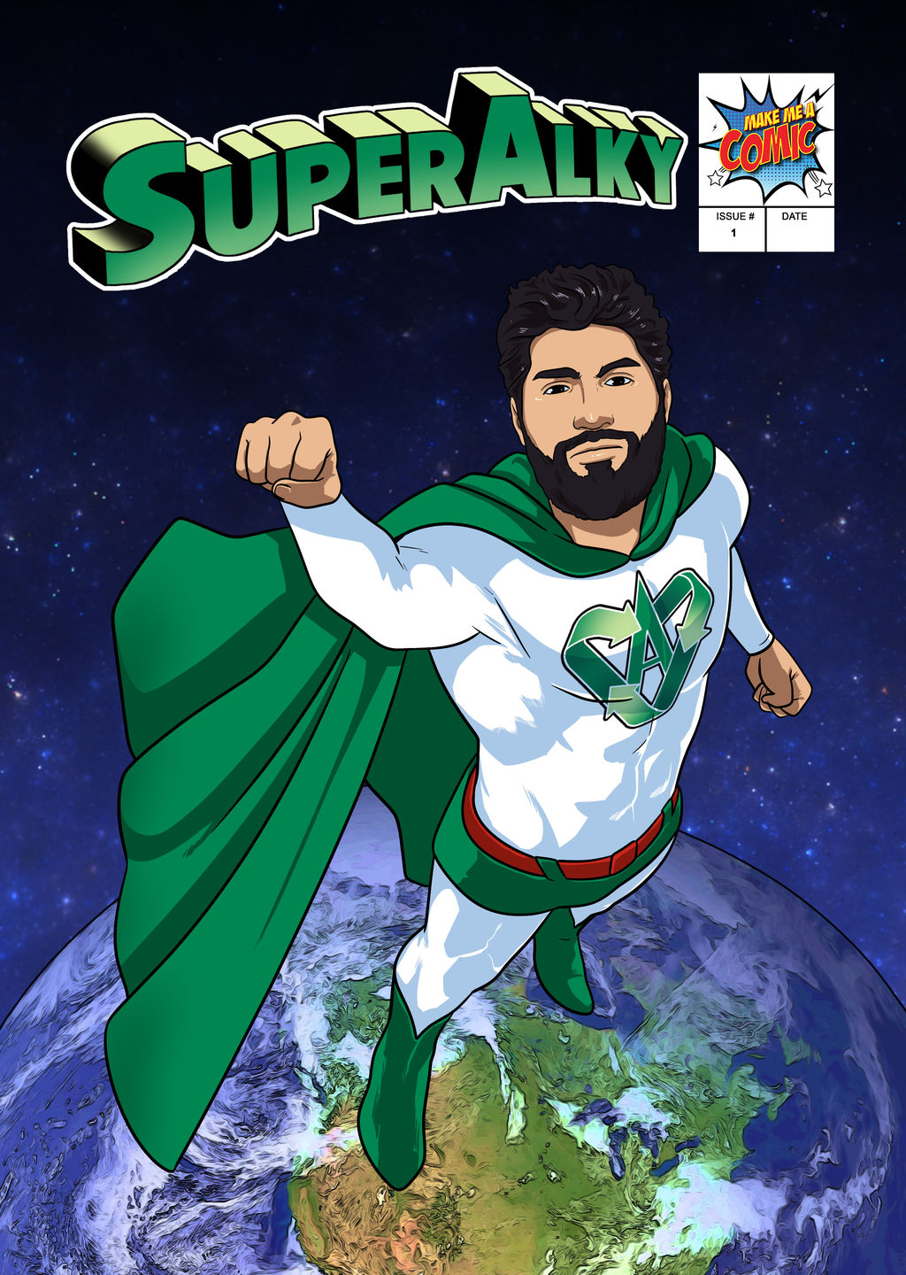 Customer photo review of Custom Comic Book – Turn Your Story Into a Fully Illustrated Comic