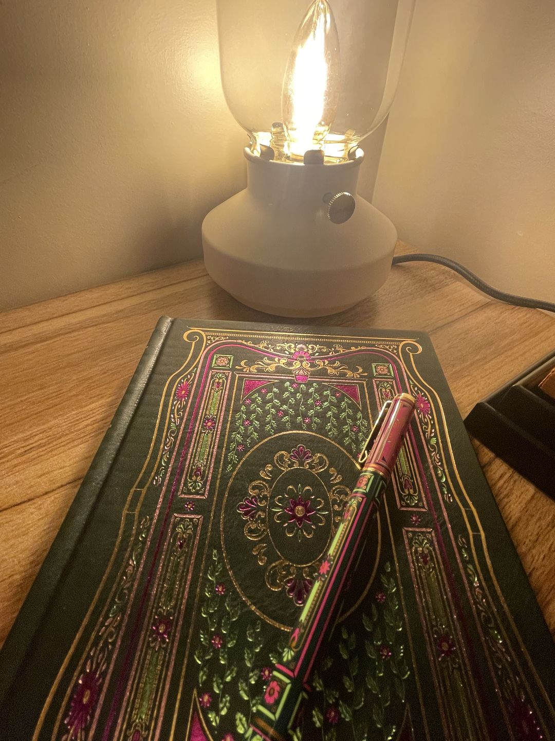 Customer photo review of Literati Notebook - Forest Green