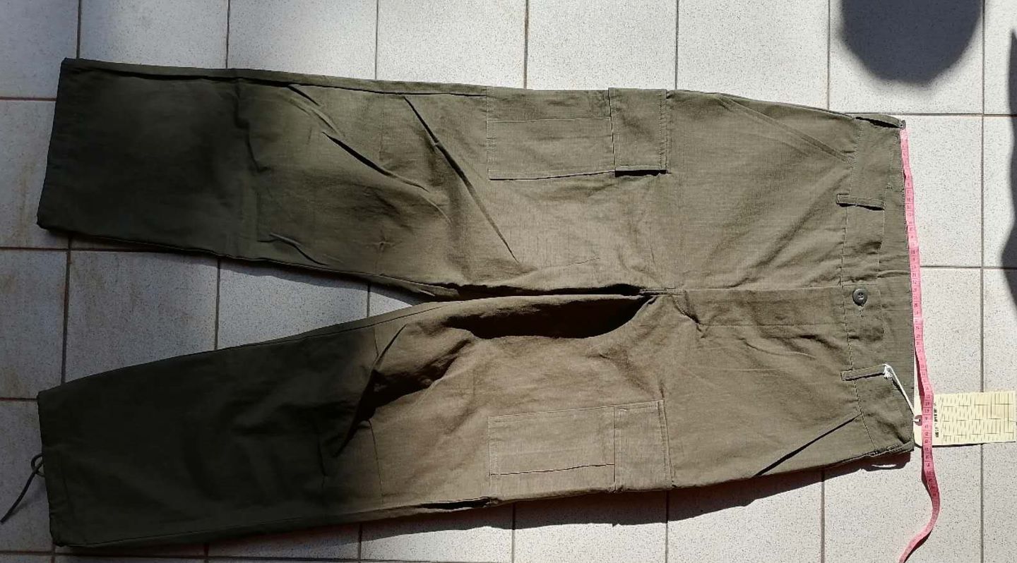 Customer photo review of US Army 5th Model Tropical Jungle Fatigue Pants