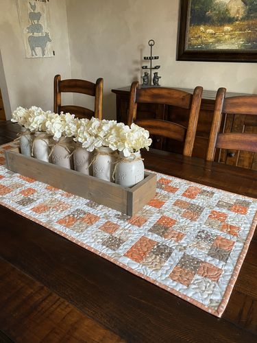 Customer photo review of Squirrely Girl Runner - made by Myra