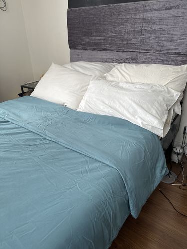Customer photo review of PLAIN DUVET COVER
