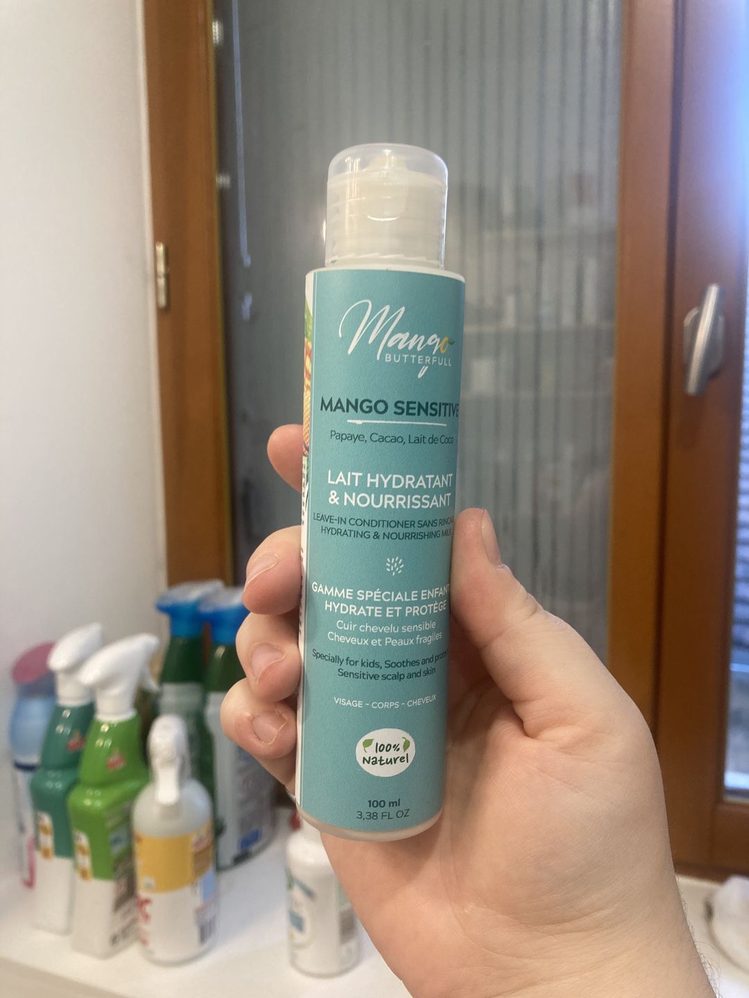 Customer photo review of Lait hydratant et nourrissant - SENSITIVE