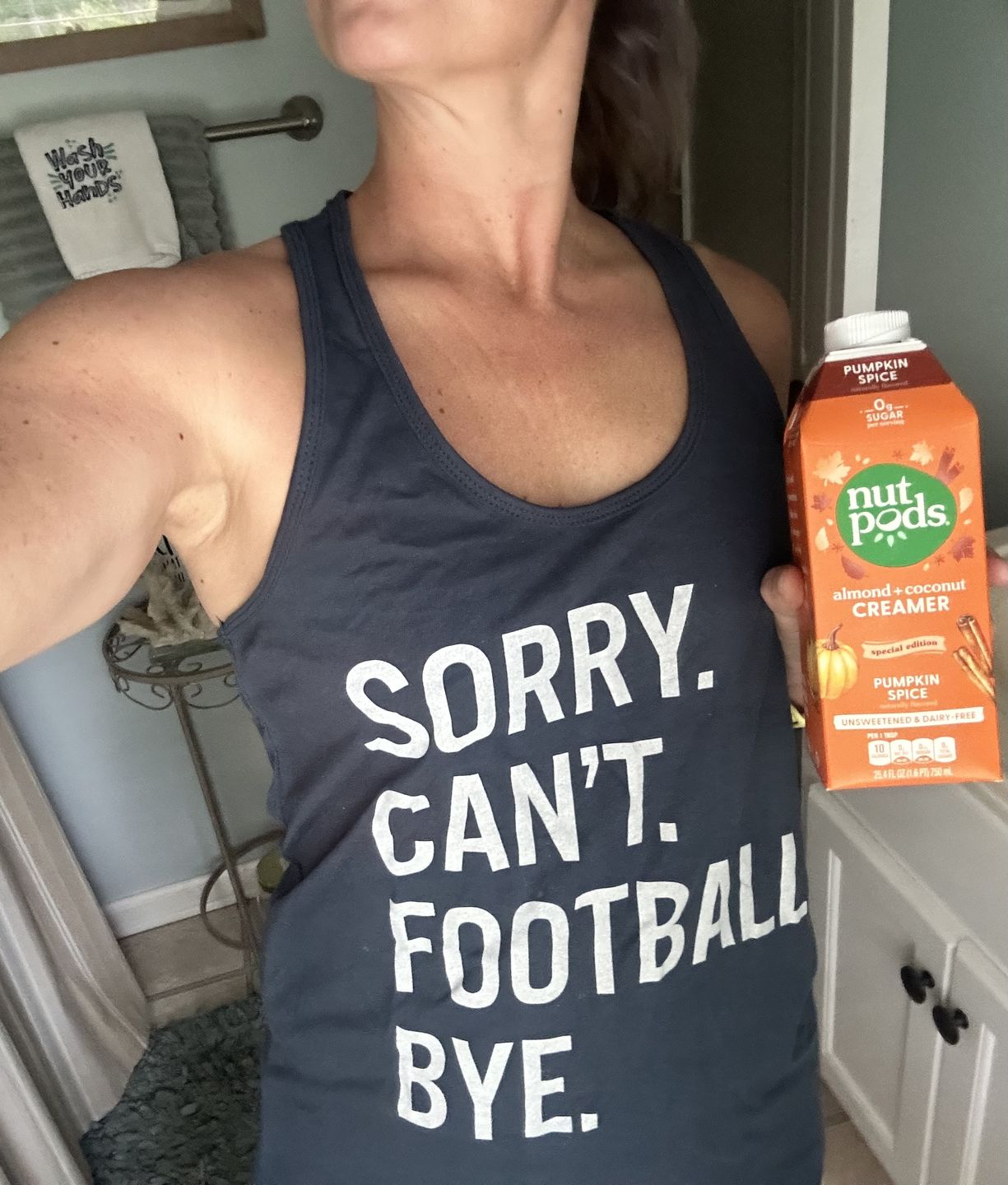 Customer photo review of Sorry Can't Football Bye