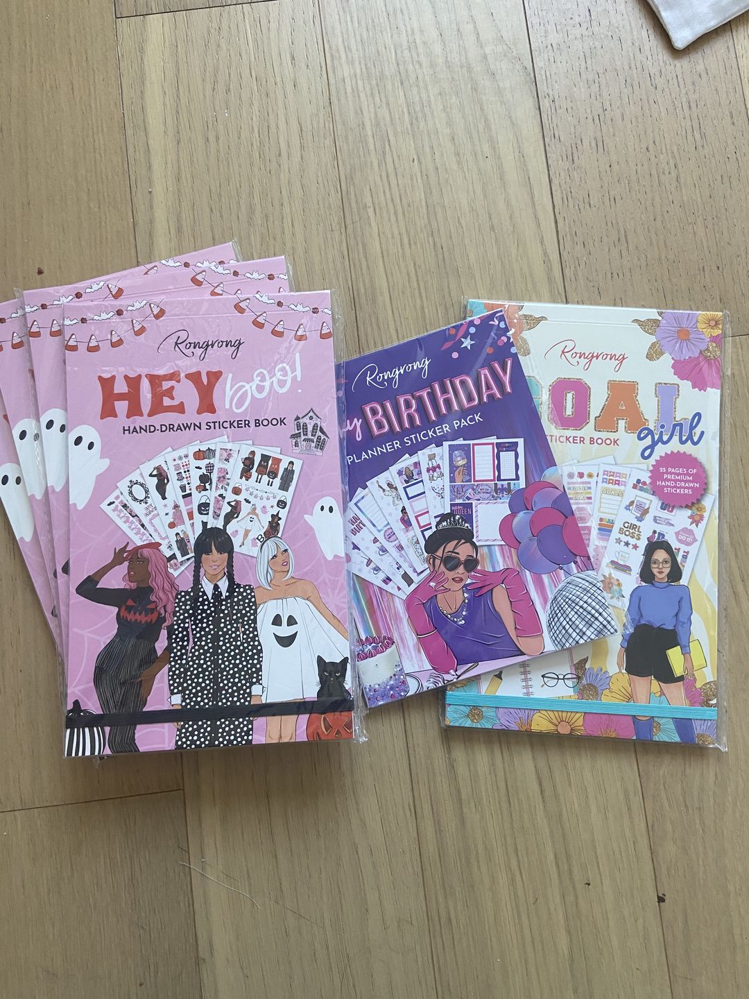 Customer photo review of Hey Boo Halloween Sticker Book