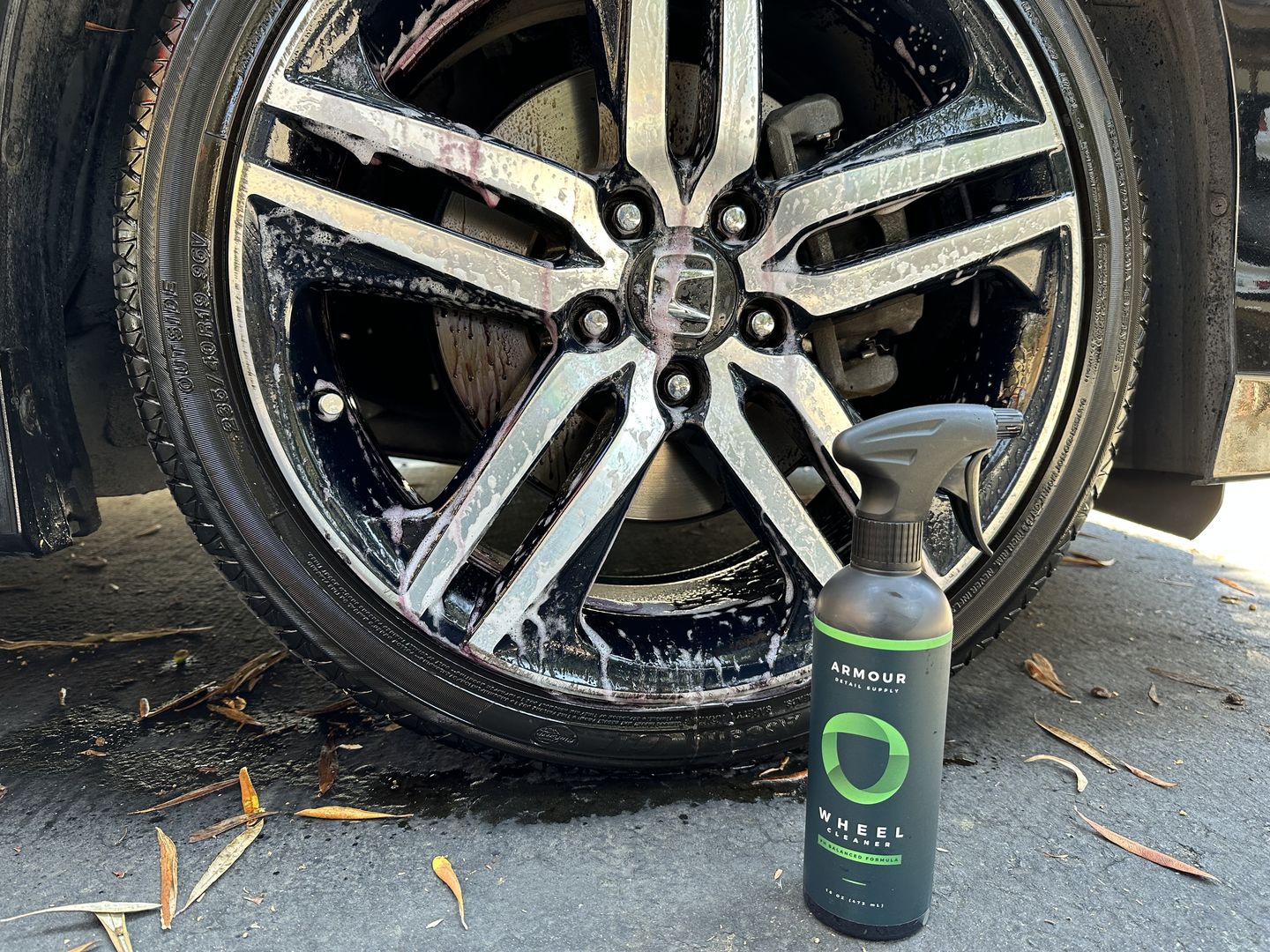 Customer photo review of Wheel Cleaner