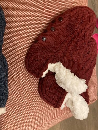 Customer photo review of Happy™ ThermalSocks - Indendørs Skridsikre Termosokker