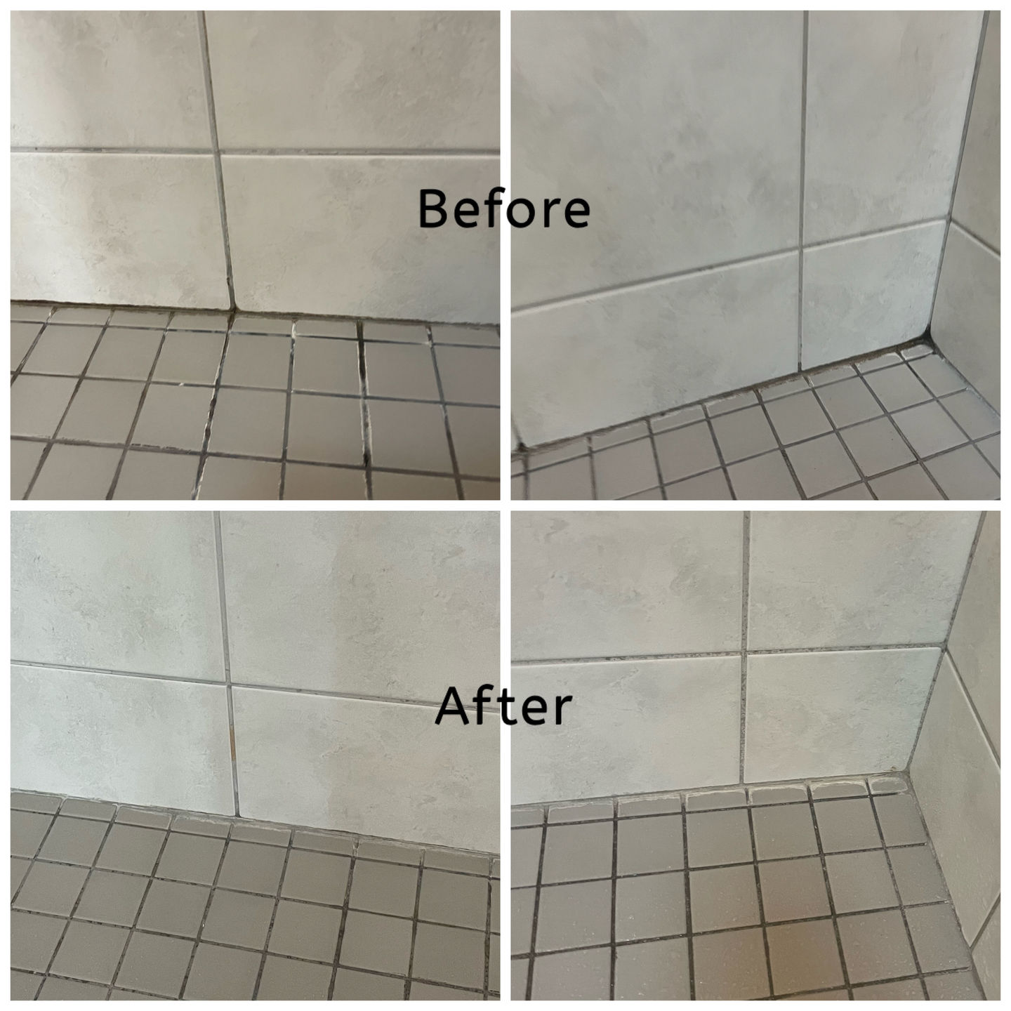 Customer photo review of GLASSGUARD™ Miracle Mold Removal Gel x 2