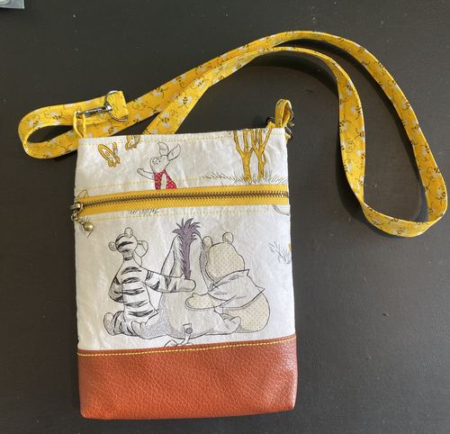Customer photo review of Wanderlust Phone Bag Pattern