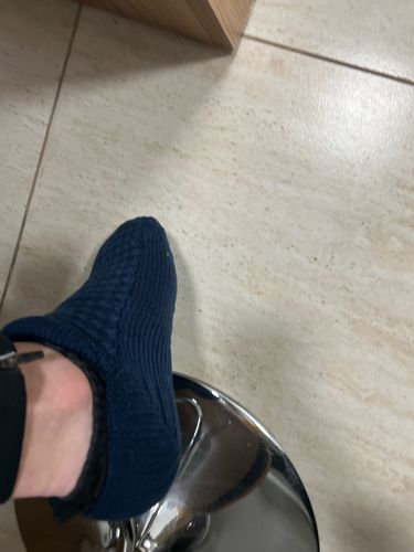 Customer photo review of Happy™ ThermalSocks - Indendørs Skridsikre Termosokker