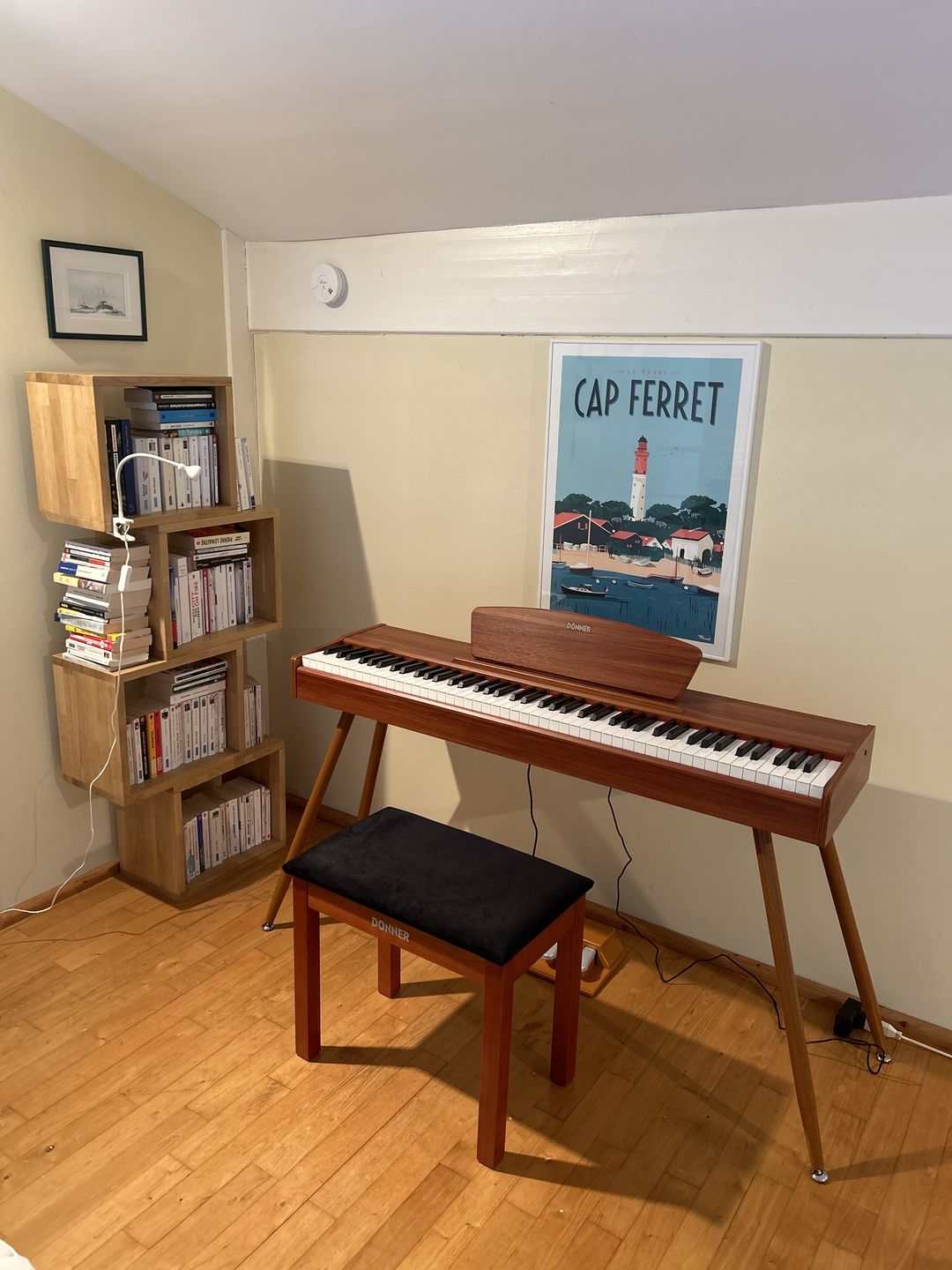 Customer photo review of Donner DDP-80 Piano numérique domestique 88 touches Style boisé