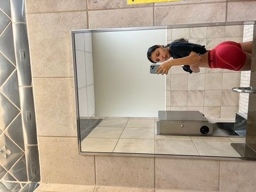 Customer photo review of Cameltoe Proof High Rise Thong