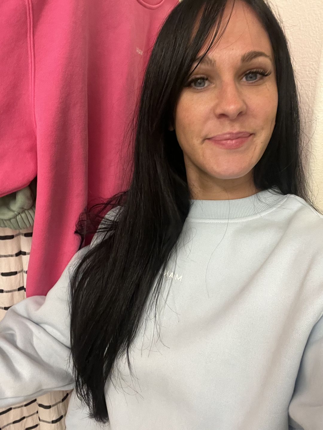 Customer photo review of Women's Short Set | Spring Pink