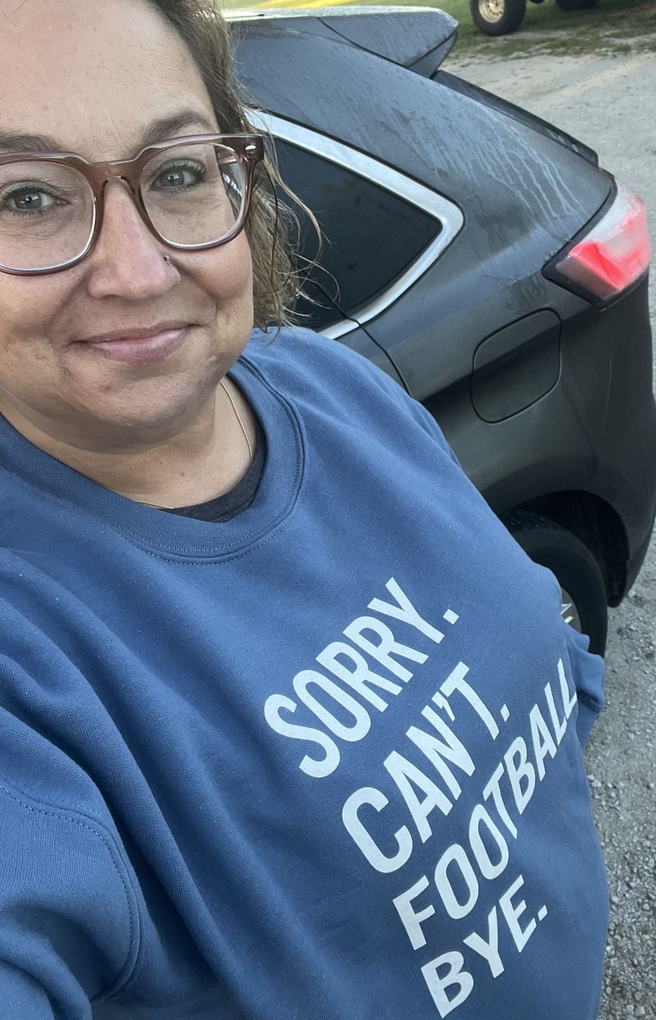 Customer photo review of Sorry Can't Football Bye