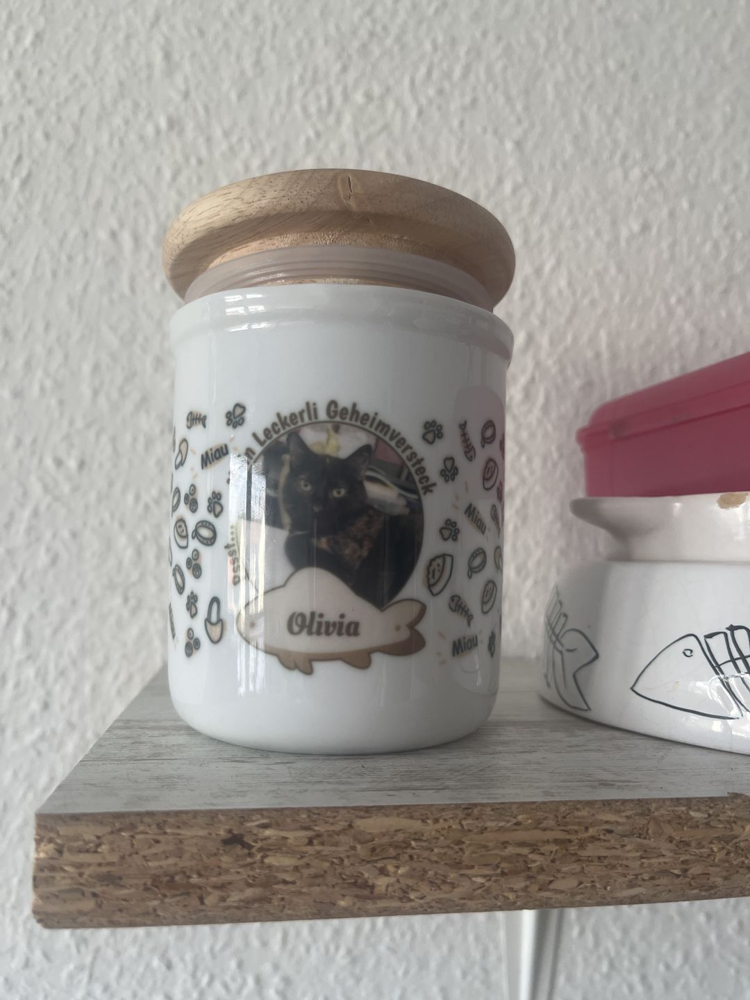 Customer photo review of Leckerli Geheimversteck - Individuelle Leckerlidose