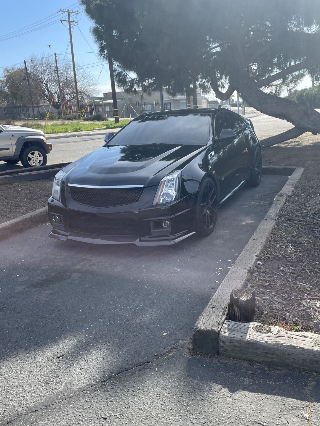 Customer photo review of 2009-15 Cadillac CTS-V Front Splitter Lip
