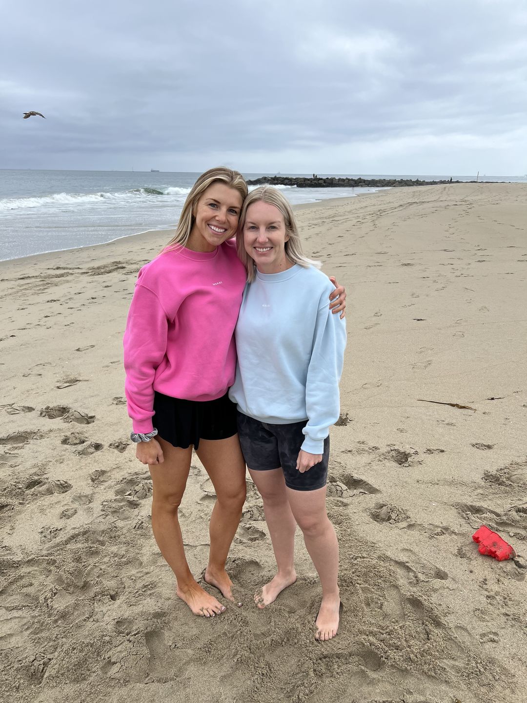 Customer photo review of Women's Crew Neck | Baby Blue