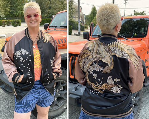 Customer photo review of Phoenix Sukajan Souvenir Jacket