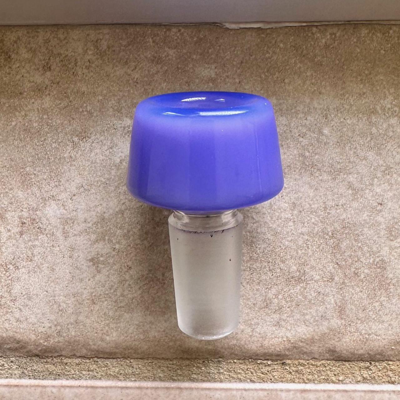 Customer photo review of 7 Hole Glass Screen Bowl