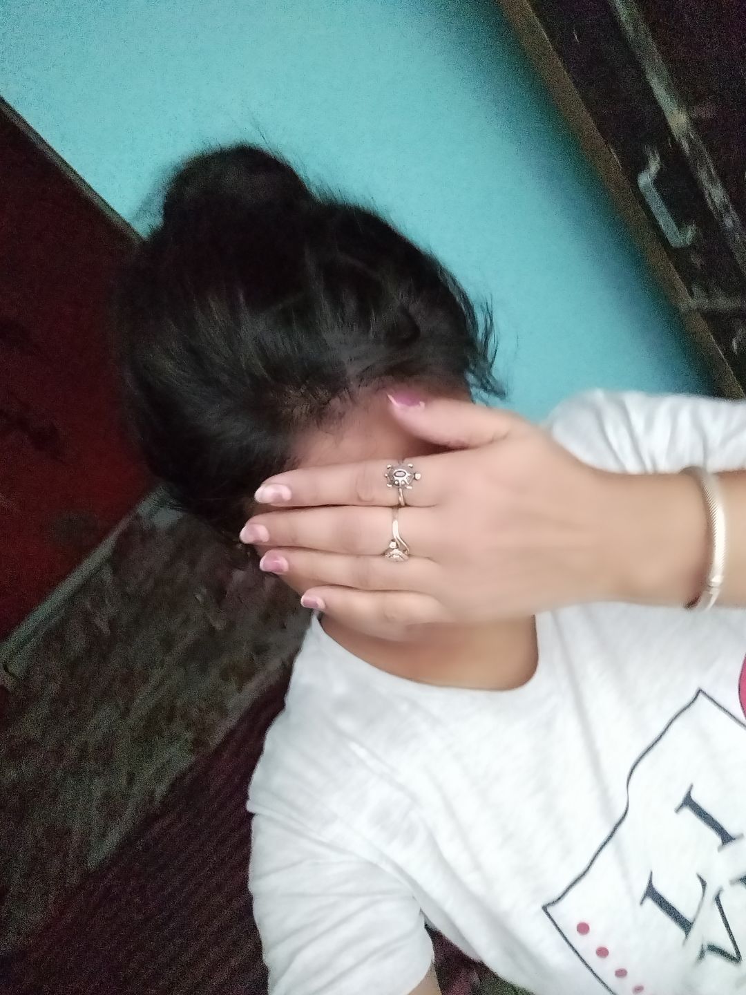 Customer photo review of Natural Black 1.00 SacredHerbs Botanically Activated Gel Hair Color
