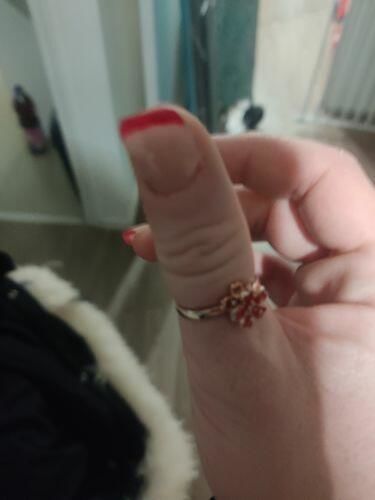 Customer photo review of Bague d'Anxiété Ajustable - CAMÉLIA