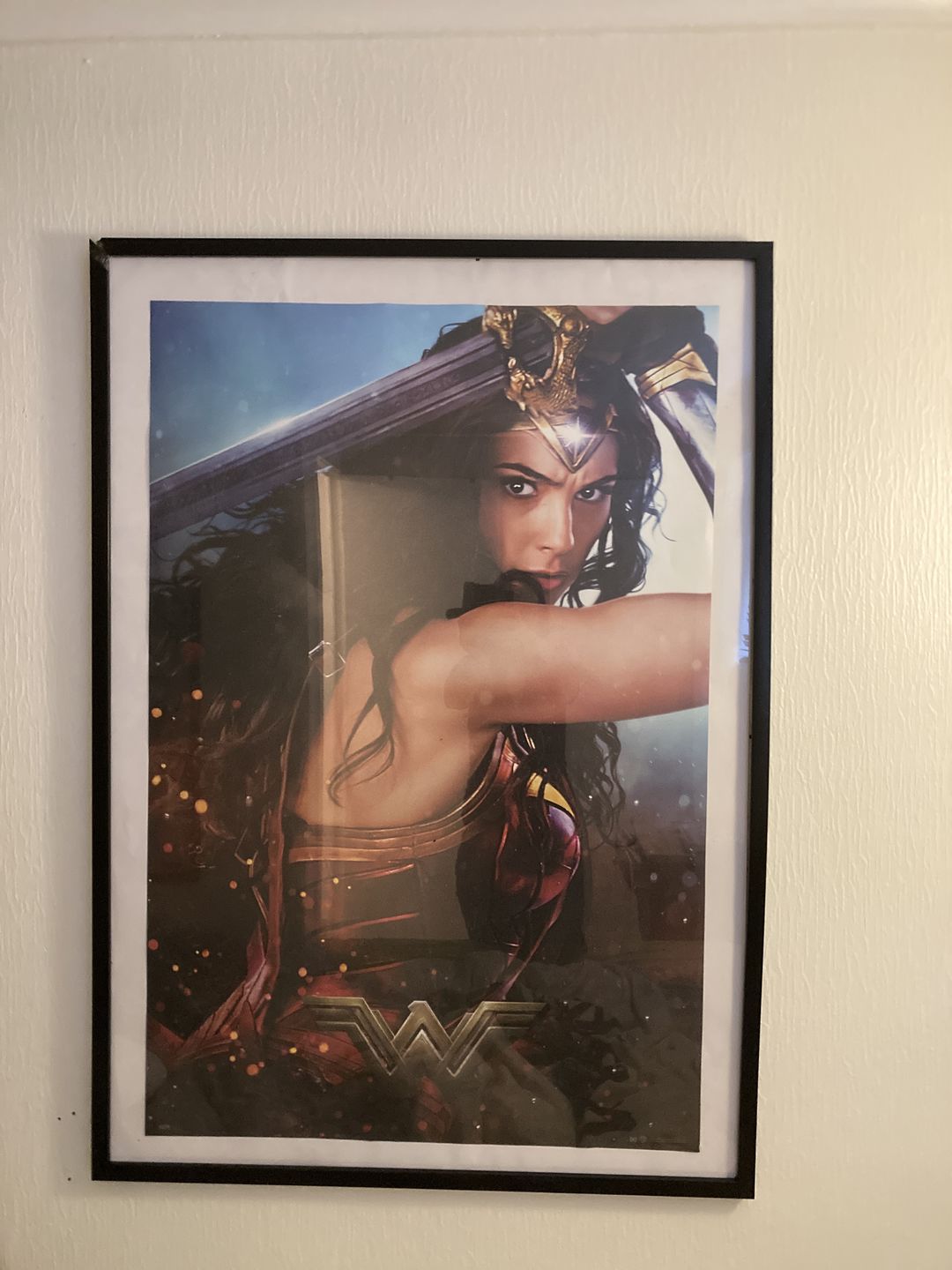 Customer photo review of DC Comics Wonder Woman Plakat