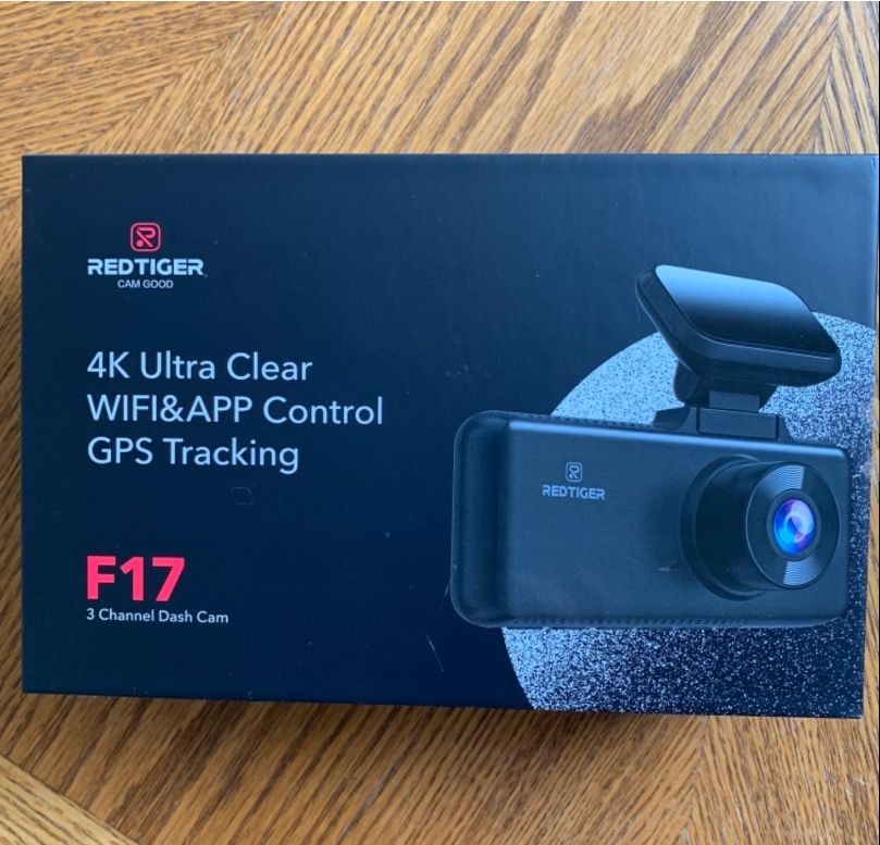 Customer photo review of Redtiger F17 4K 3-Channel 5G Wifi Dash Cam