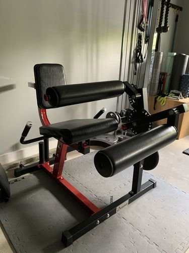 Customer photo review of Leg Extension And Curl Machine LE01