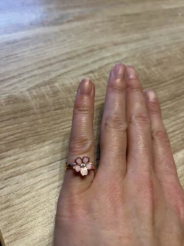Customer photo review of Bague d'Anxiété Ajustable - SAKURA