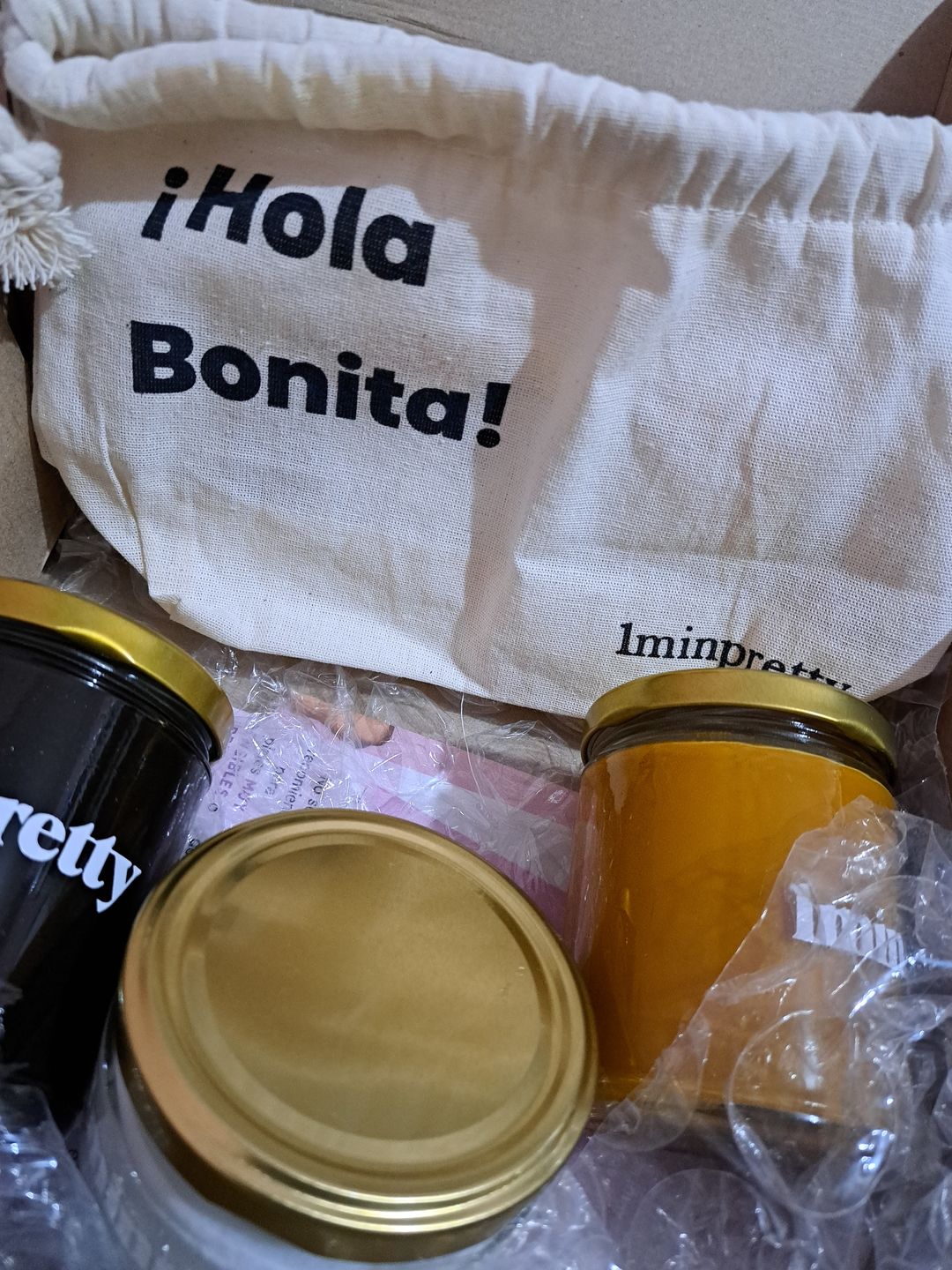 Customer photo review of Kit de 2 tarros de cera con envío gratis mx