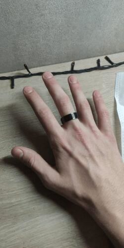 Customer photo review of Bague d'Anxiété Acier Inoxydable - KARA
