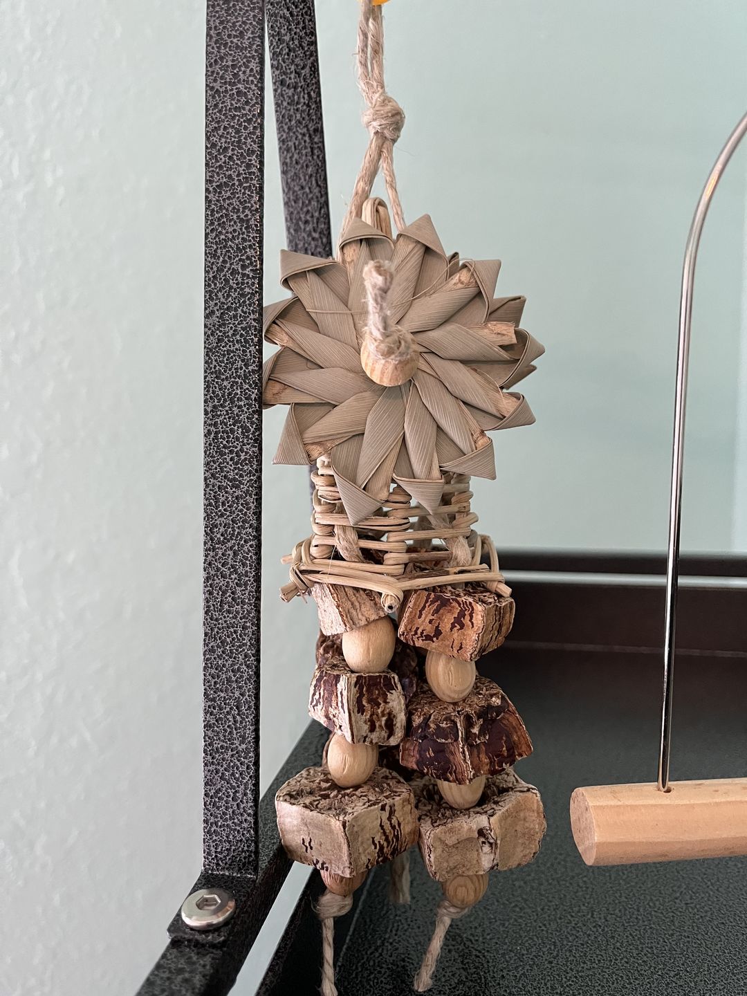 Customer photo review of Blast Off by Cheep Thrills Bird Toys