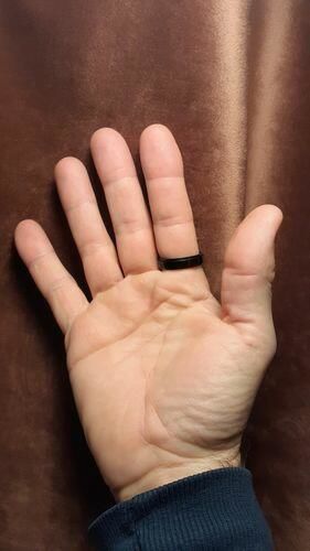 Customer photo review of Bague d'Anxiété Acier Inoxydable - KARA