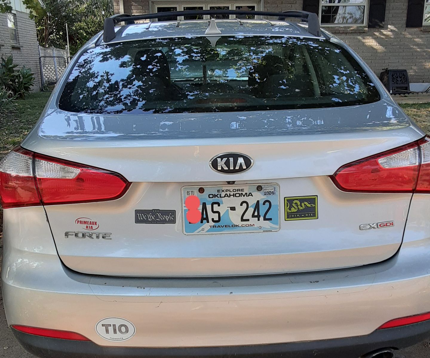 Customer photo review of We the People Decal