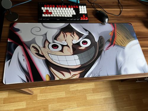 Customer photo review of Personalisiertes Mauspad (Format:21:9) (Auflösung:4500x2000 Pixel)