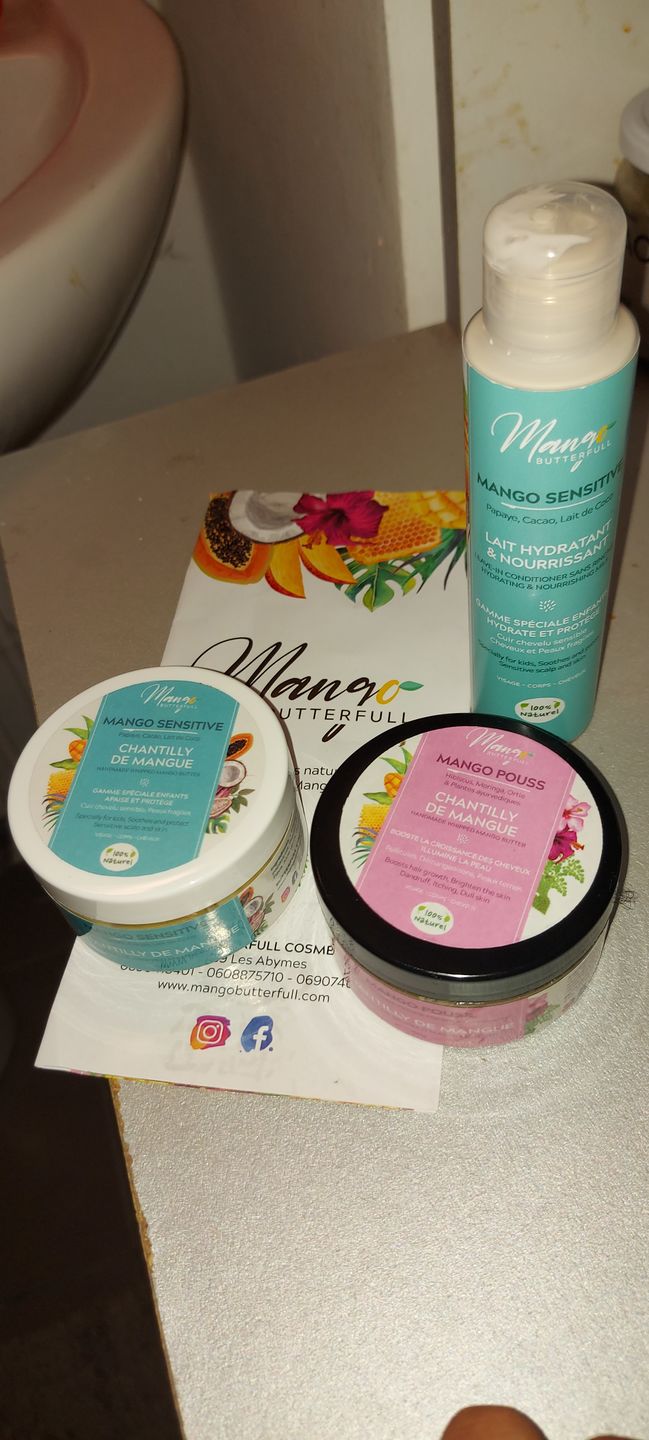 Customer photo review of Lait hydratant et nourrissant - SENSITIVE