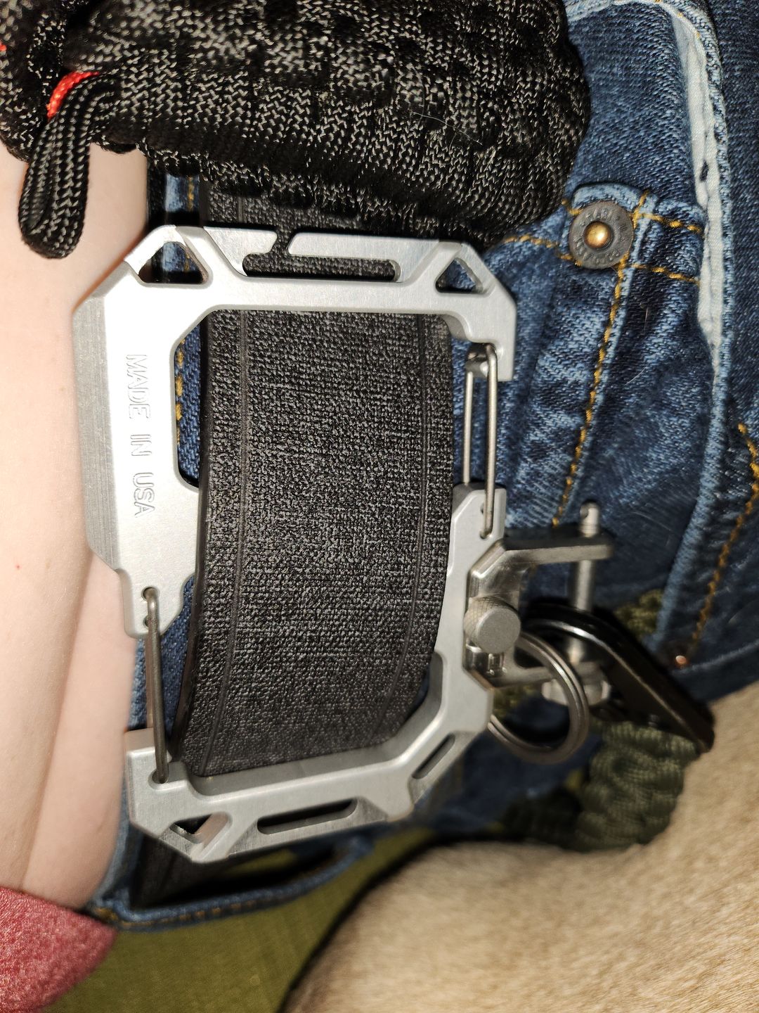 Customer photo review of CARABINER XL & SHACKLE