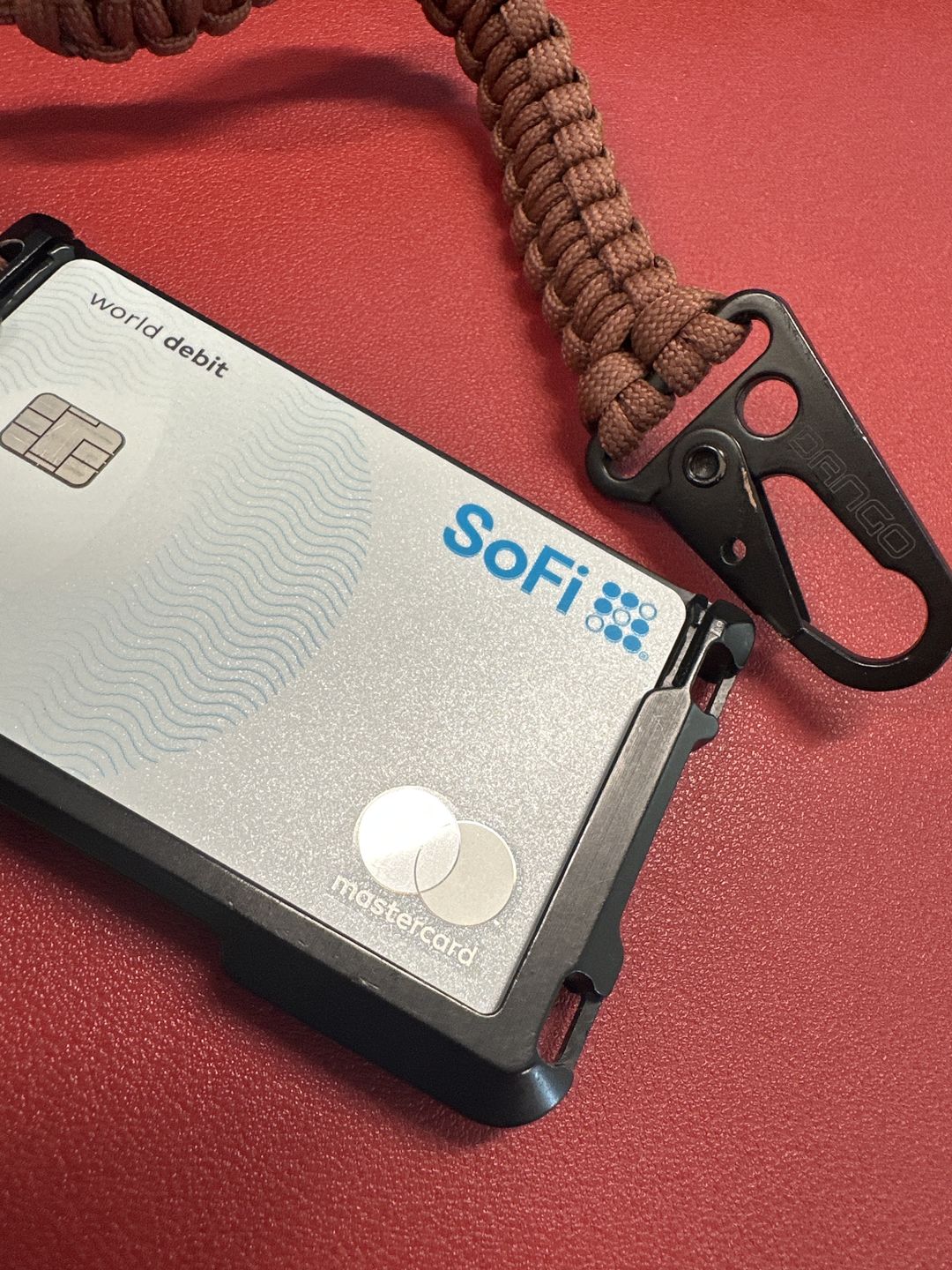 Customer photo review of D03 LITE DAPPER RAIL WALLET