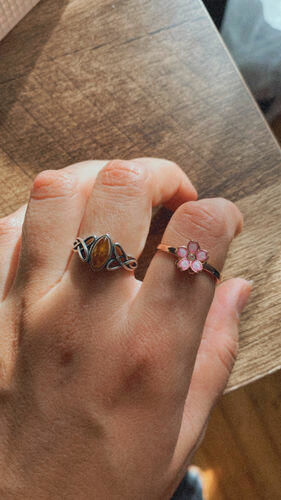 Customer photo review of Bague d'Anxiété Ajustable - SAKURA