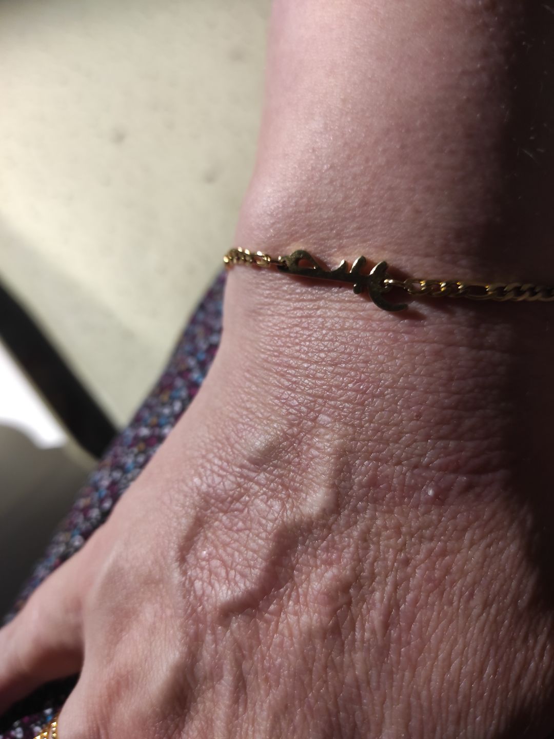 Customer photo review of Sabr Armband | 18K vergoldet