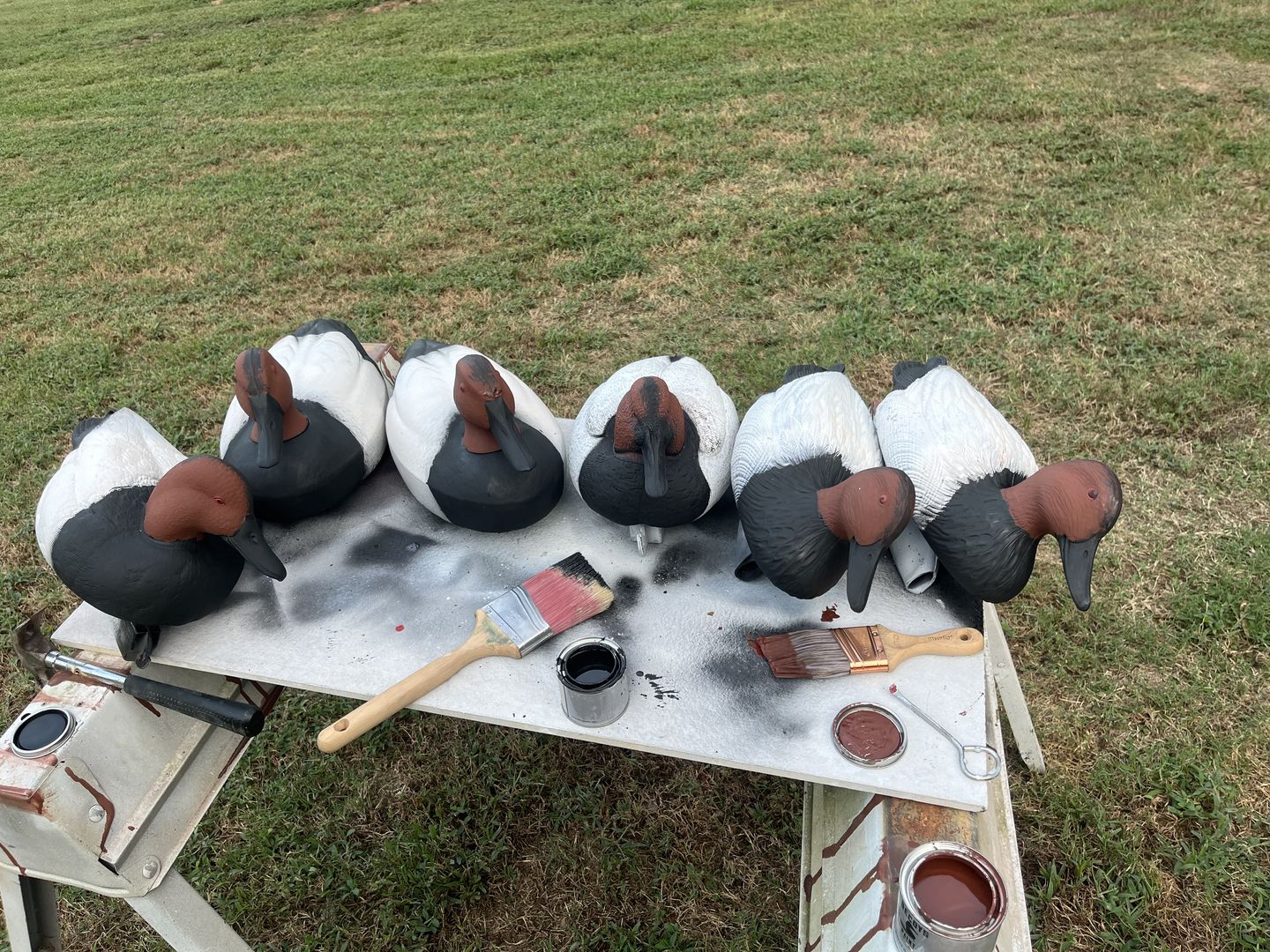 Customer photo review of Decoy Paint Single Color - 8oz