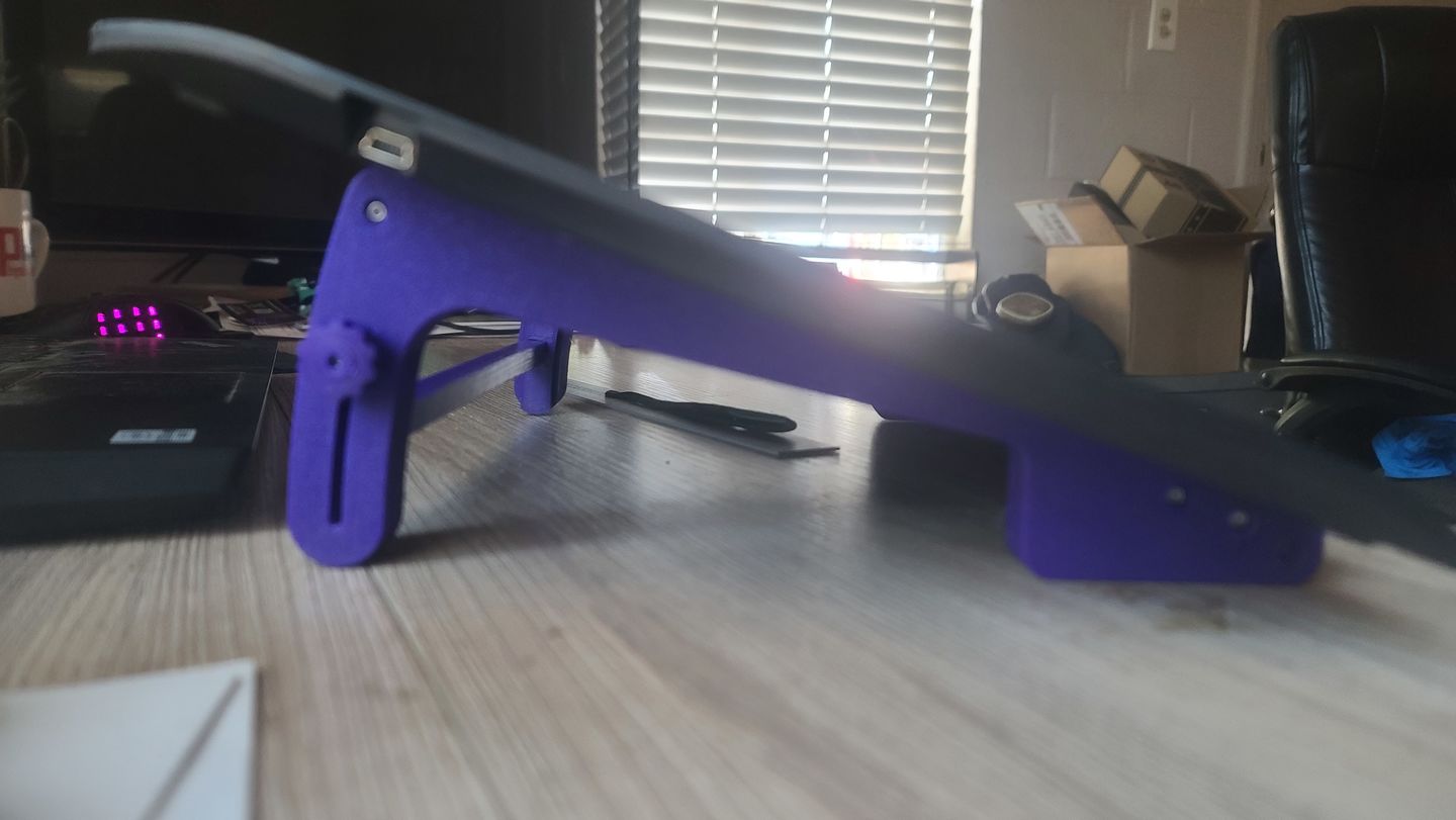 Customer photo review of Violet PETG Filament 1.75mm