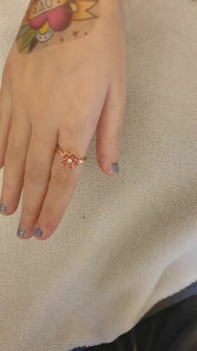 Customer photo review of Bague d'Anxiété Ajustable - CAMÉLIA