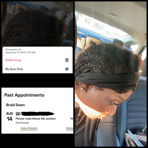 Customer photo review of India’s Secret Ancient Ayurvedic Hair Follicle Elixir (4 sizes)