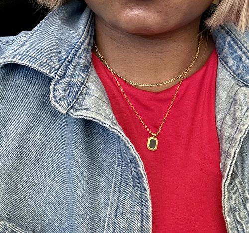 Customer photo review of Zoe Necklace