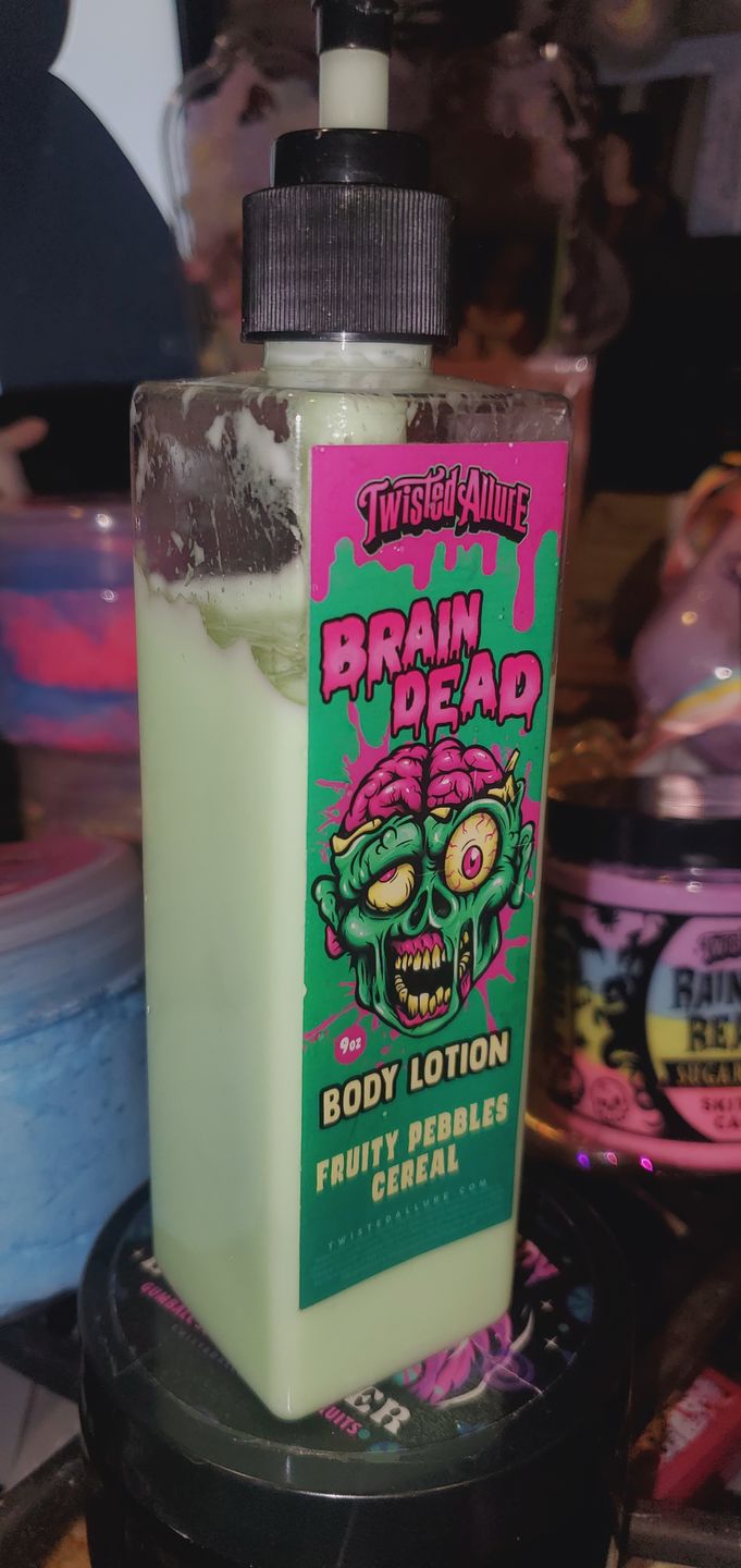 Customer photo review of Brain Dead Body Lotion (Fruity Pebbles Cereal)