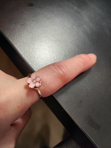 Customer photo review of Bague d'Anxiété Ajustable - SAKURA