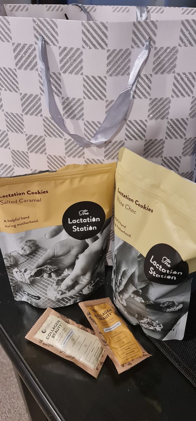Customer photo review of Salted Caramel Lactation Cookies