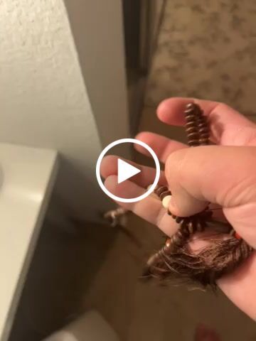 Customer video review of NAQSHBANDI 200 BEAD WOODEN TASBIH