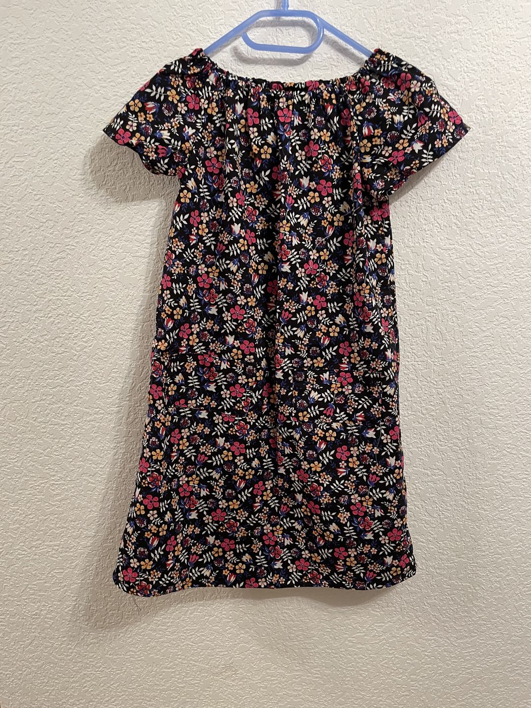 Customer photo review of Delicate Flowers and Leaves Cotton Poplin Fabric